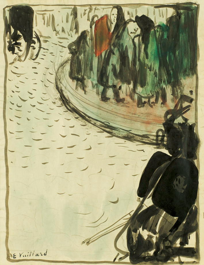  Edouard Vuillard —— SCWNE DE RUE